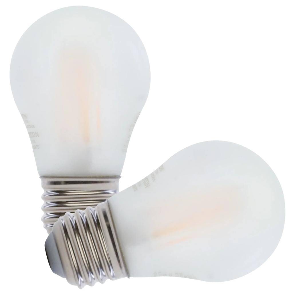 8 watt 120 volt A15 Medium Screw Base 3000K Natural White Frosted Dimmable LED (2 Pack) 1