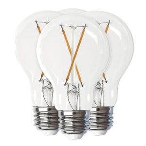 5 watt 120 volt A19 Medium Screw Base 5000K Daylight Clear Dimmable LED (4 Pack) 1