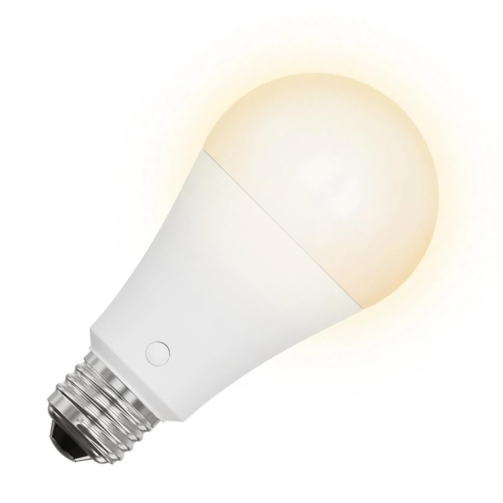 8.8 watt 120 volt A21 Medium Screw Base CCT Selectable LED Light Bulb 1