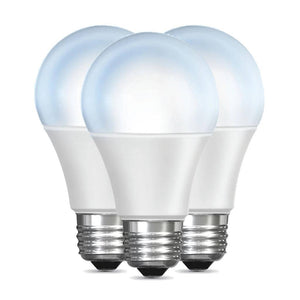 9 watt 120 volt A19 Medium Screw Base 5000K Daylight LED (3 Pack) 1