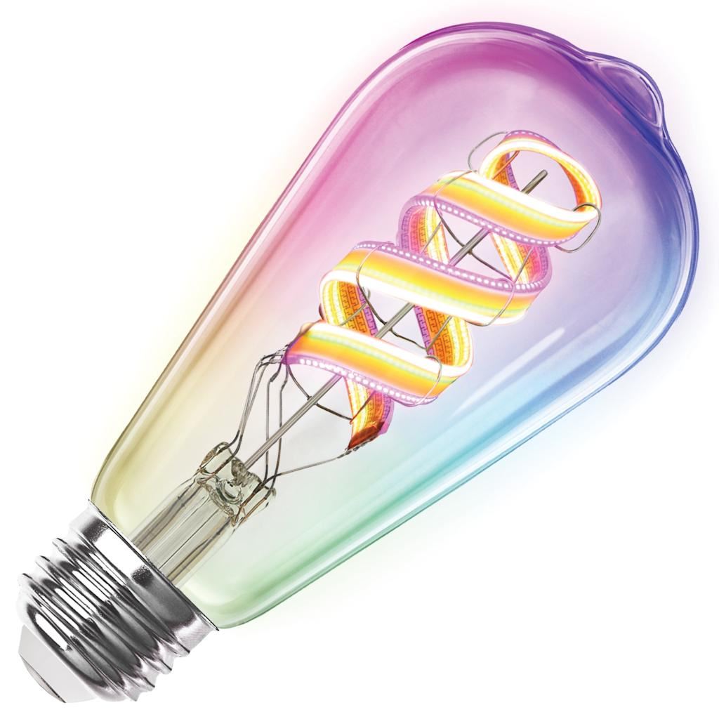 6 watt 120 volt Color Changing Smart Wifi Dimmable LED Bulb 1