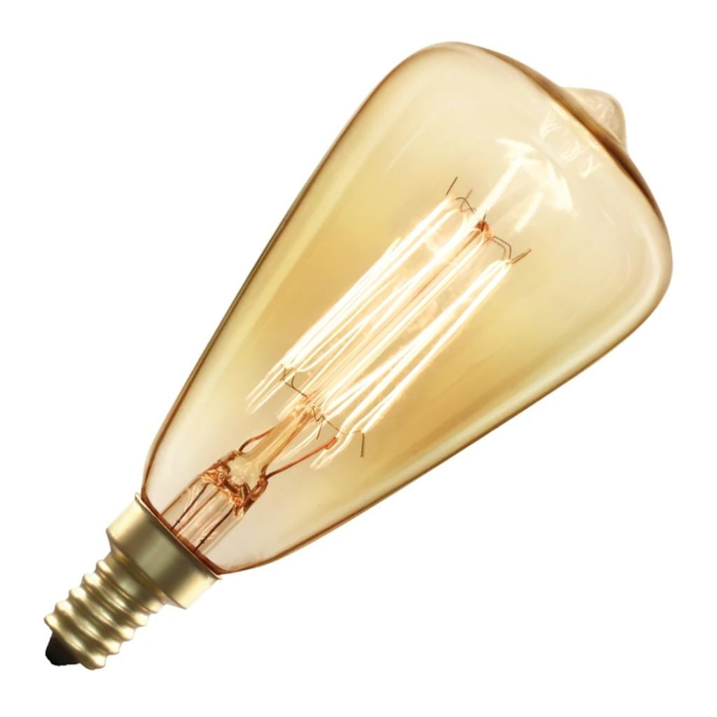 60 watt ST15 Candelabra Screw Base 2200K Warm White Clear Dimmable 1