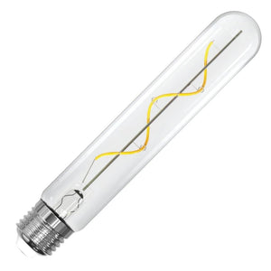 4.5 watt 120 volt T10 Medium Screw Base 2700K Warm White Clear Glass Dimmable LED 1