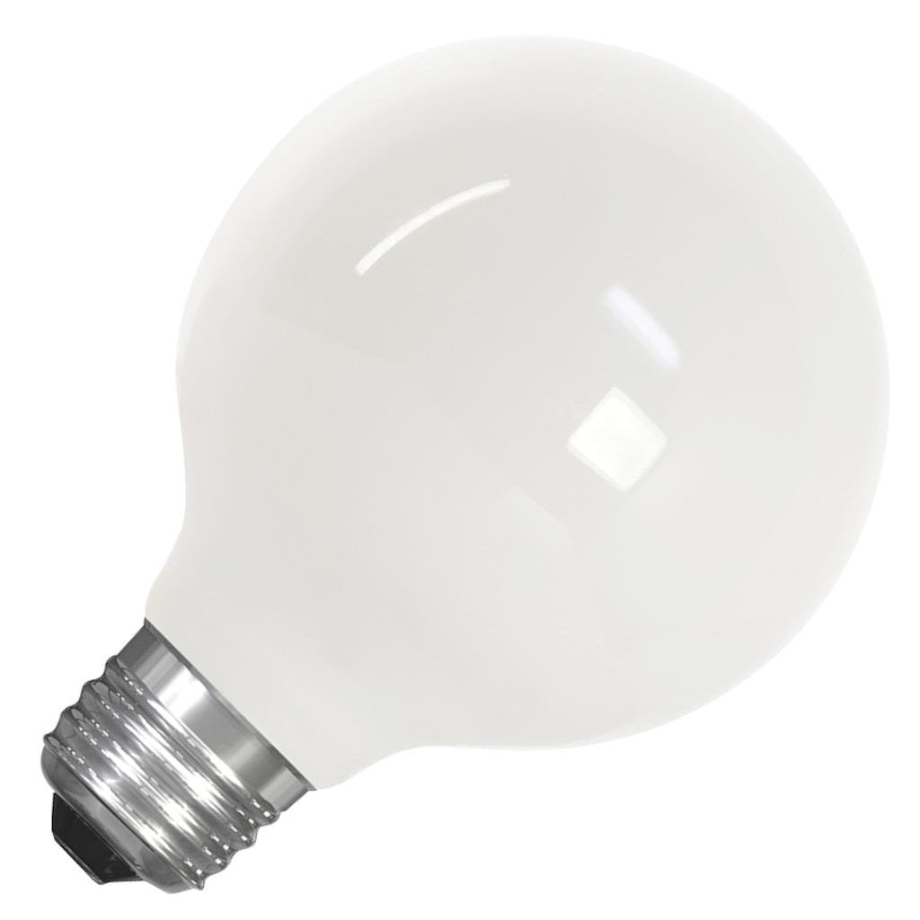 3.8 watt 120 volt G25 Medium Screw Base 2700K Warm White Clear Dimmable LED 1
