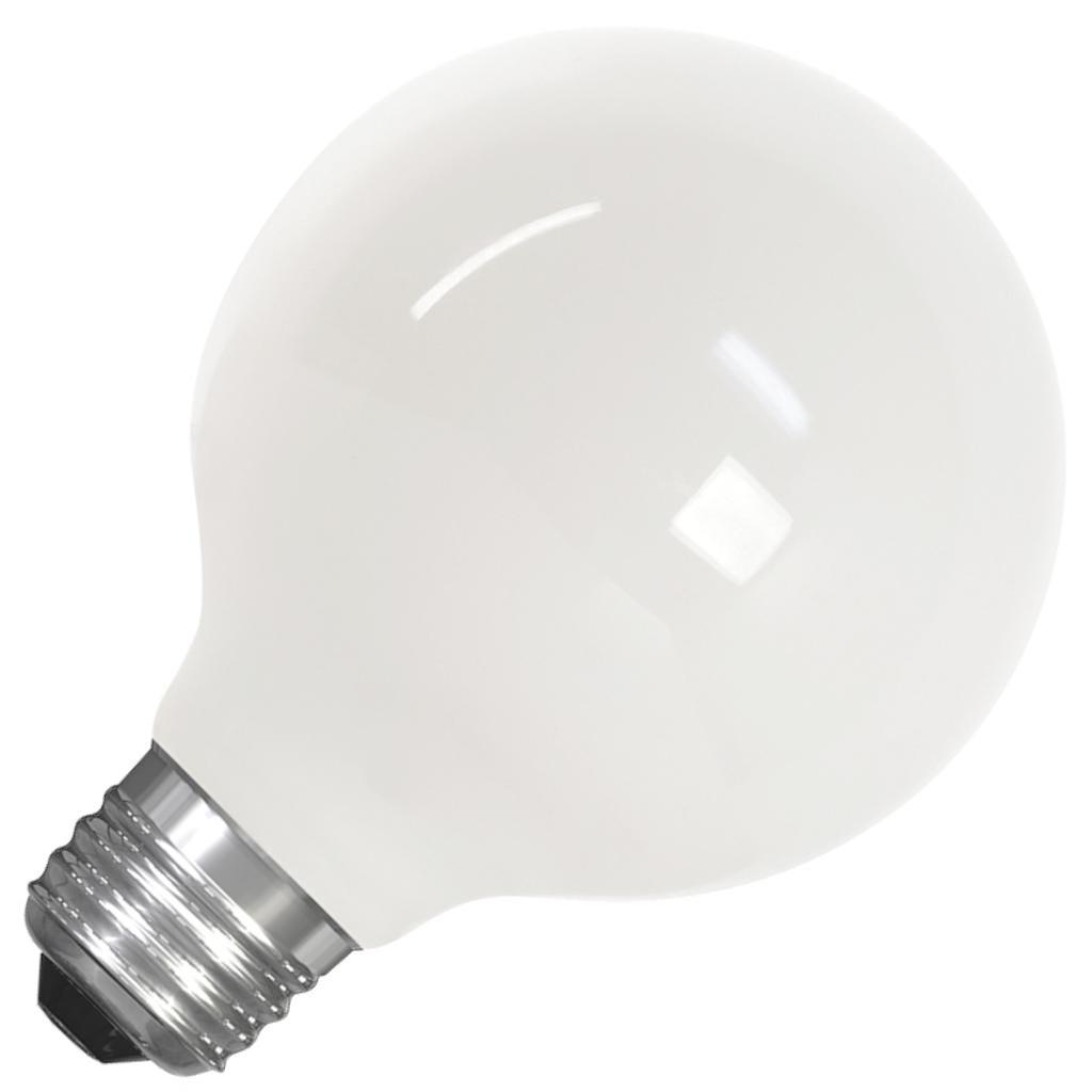 5.5 watt 120 volt G25 2700K Warm White Frosted Dimmable LED 1