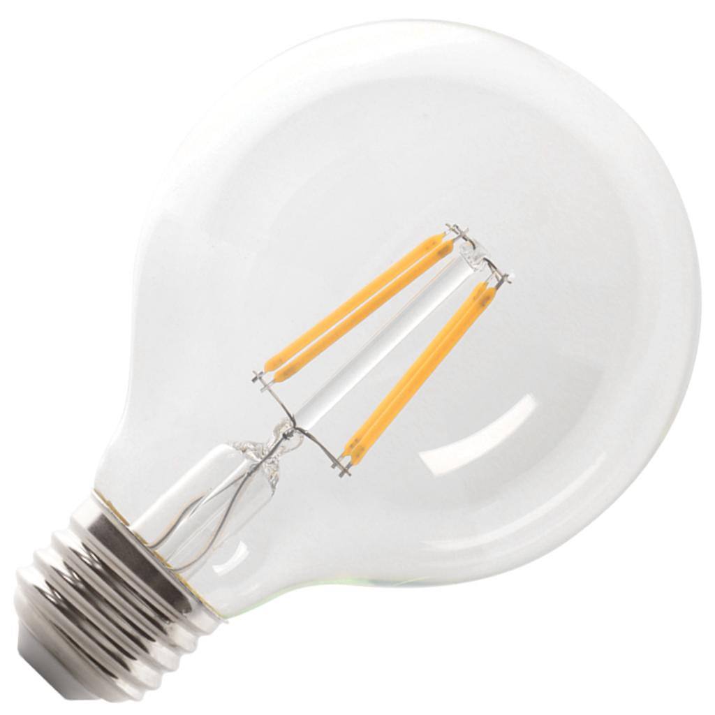 5.5 watt 120 volt G25 Medium Screw Base Daylight Clear Dimmable LED 1