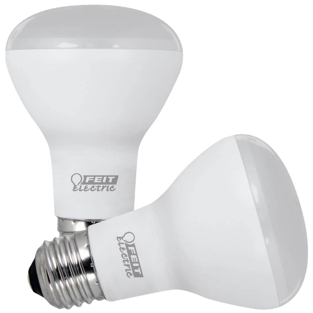 7.5 watt 120 volt R20 Medium Screw 5000K Daylight Dimmable LED (2 Pack) 1