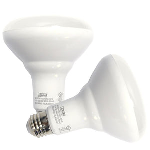 10.5 watt 120 volt BR30 Medium Screw Base 5000K Daylight Non-Dimmable (2 Pack) 1