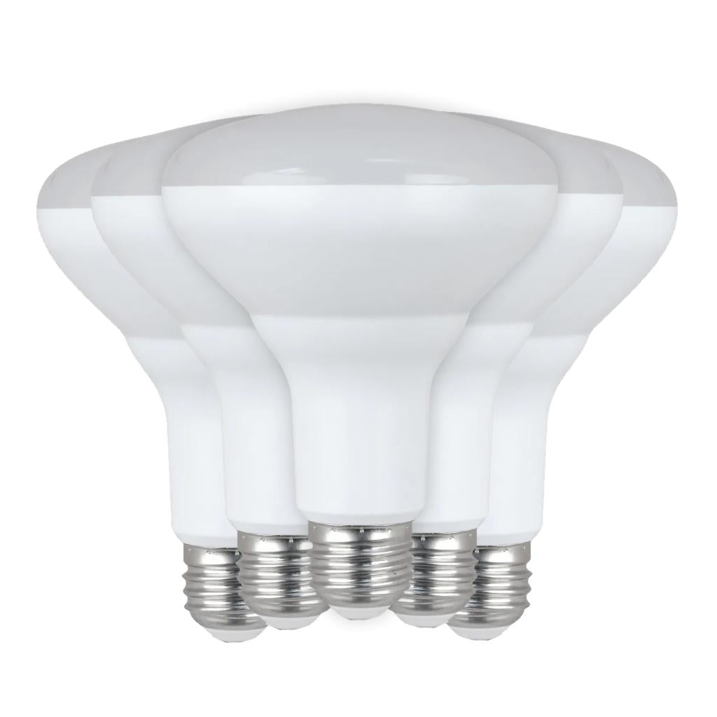 10.5 watt 120 volt BR30 Medium Screw Base 3500K Neutral White Dimmable (6 Pack) 1