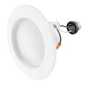 4" 11 watt 120 volt Medium Screw Base CCT Selectable LED Recessed Downlight (4 Pack) 1