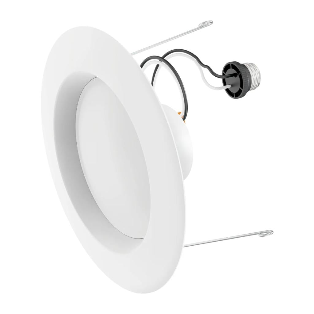 5"-6" 22 watt 120 volt Medium Screw Base CCT Selectable LED Recessed Downlight (4 Pack) 1