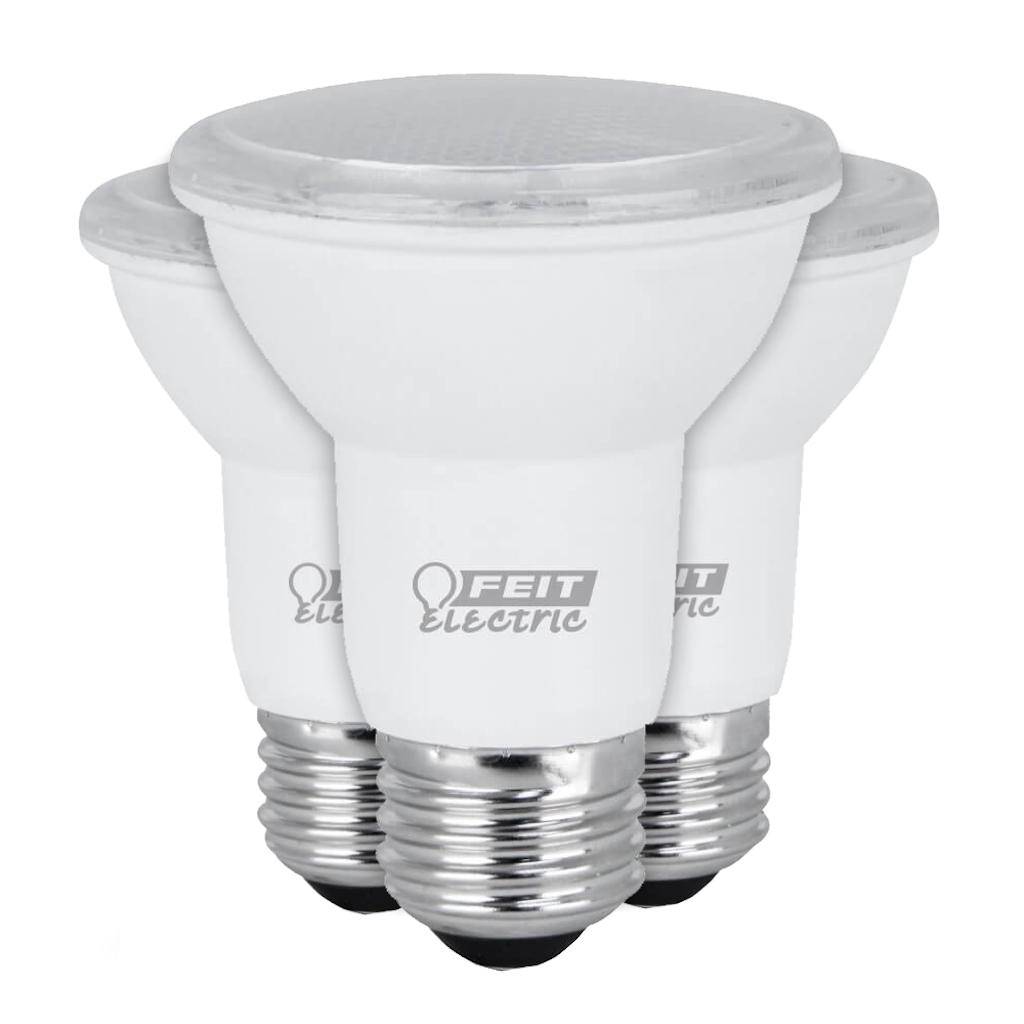 7 watt 120 volt PAR20 Medium Screw Base 3000K Natural White Non-Dimmable Daylight (3 Pack) 1