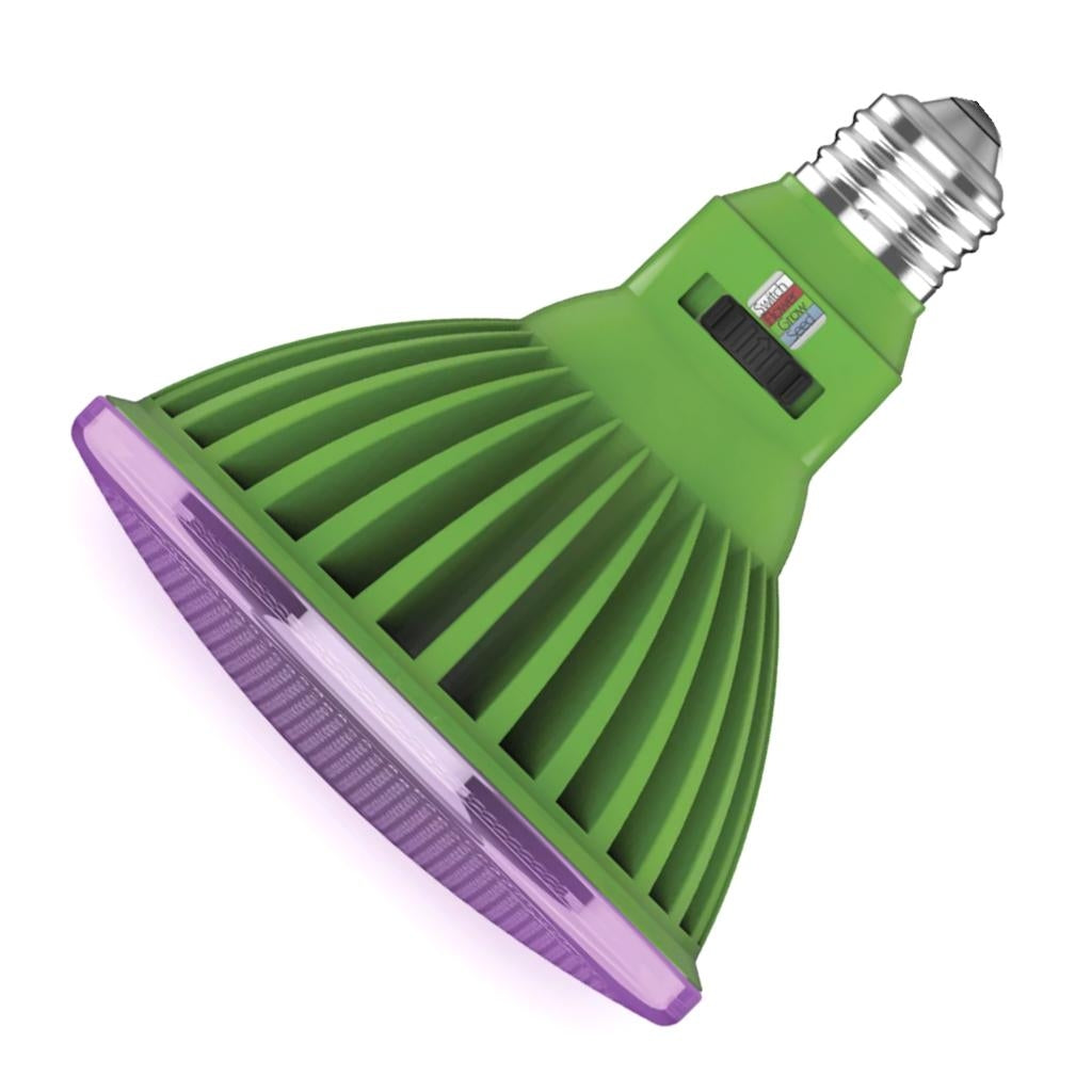 30 watt 120 volt PAR38 Medium Screw Base Multi Spectrum Green Non-Dimmable LED 1