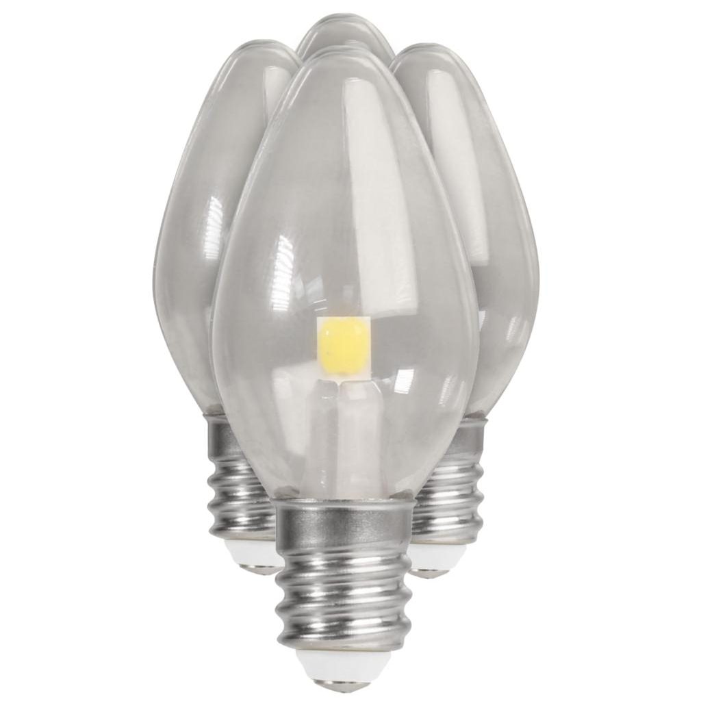 0.6 watt 120 volt C7 Candelabra Screw Base 5000K Daylight Dimmable LED (4 Pack) 1