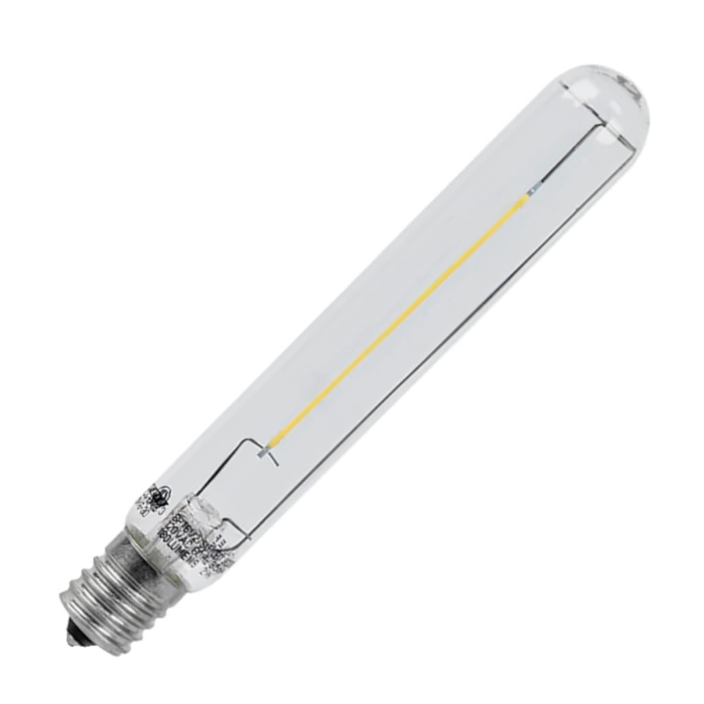 3.8 watt 120 volt T6.5 Intermediate Screw Base 3000K Natural White LED Light Bulb 1