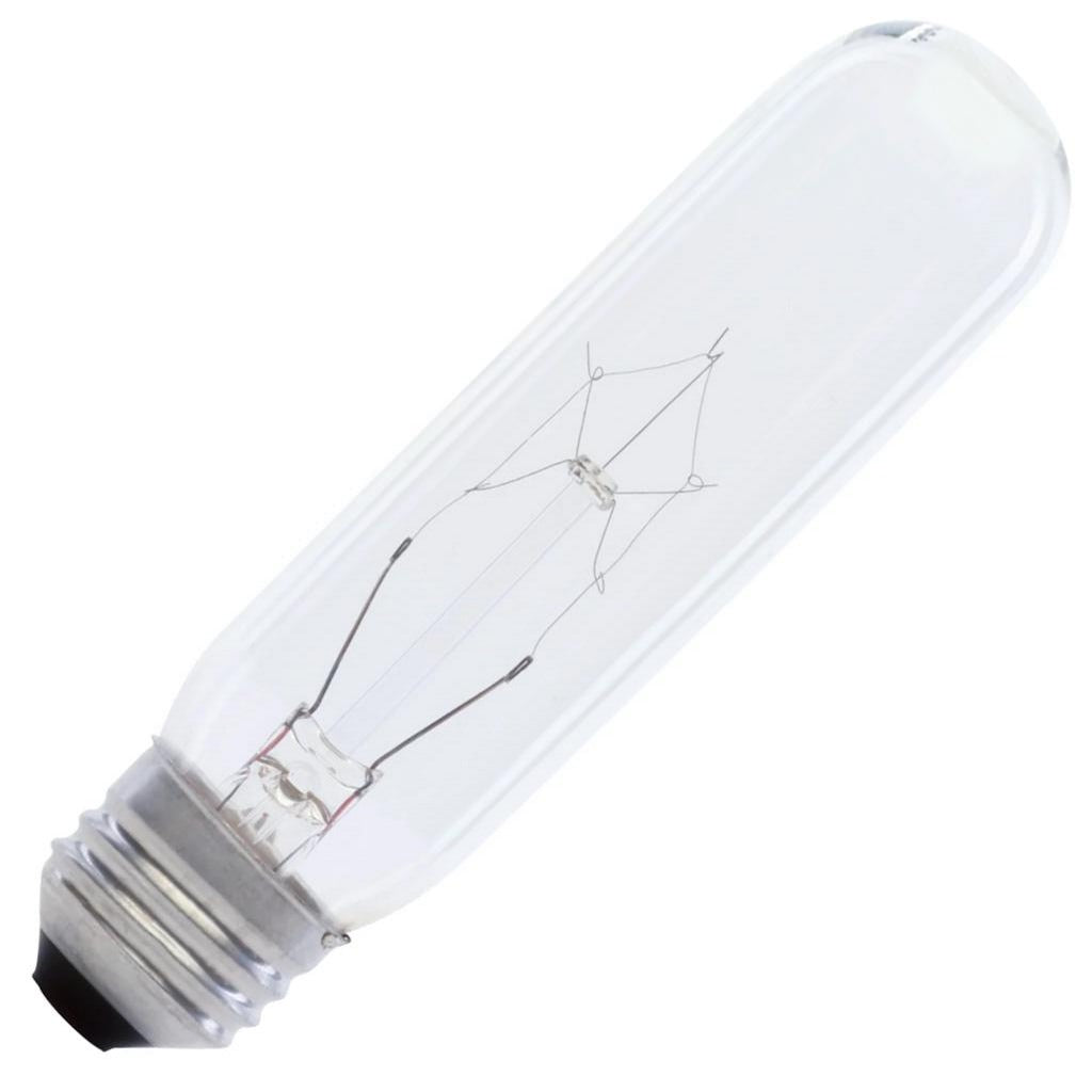 25 watt 120 volt T10 Medium Screw Base 2700K Warm White Clear Dimmable 1
