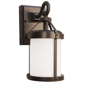 12.5 watt 120 volt CCT Selectable Bronze LED Lantern 1