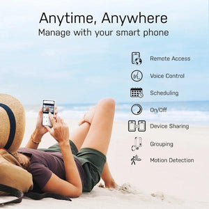 White Outdoor Battery Powered Smart 2.4GHz Wi-Fi Security Camera 4