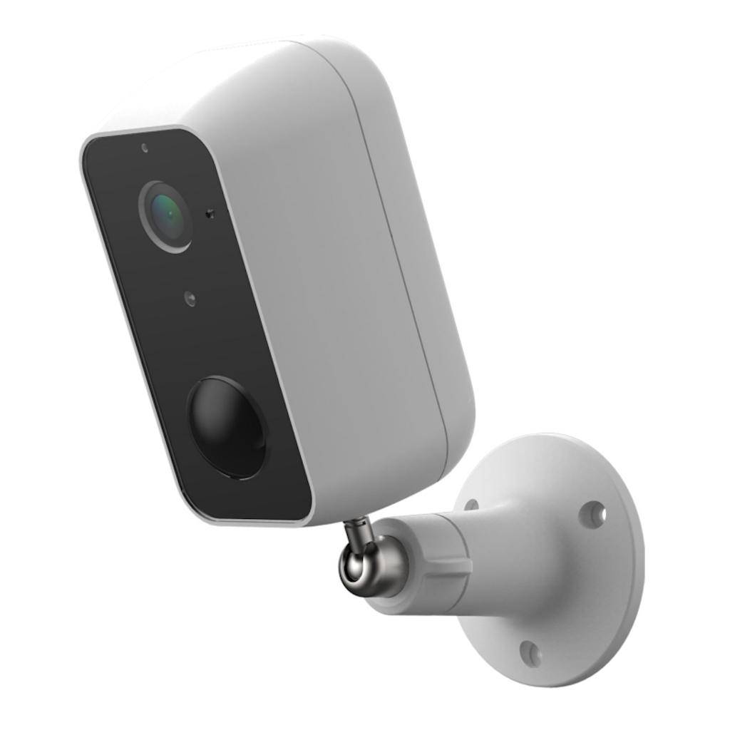 White Outdoor Battery Powered Smart 2.4GHz Wi-Fi Security Camera 1