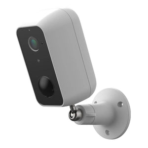 White Outdoor Battery Powered Smart 2.4GHz Wi-Fi Security Camera 1
