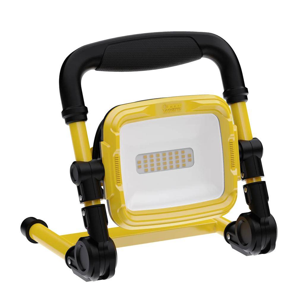 8.3" 25 watt 5000K Daylight Yellow/Black Foldable Plug-In LED 1