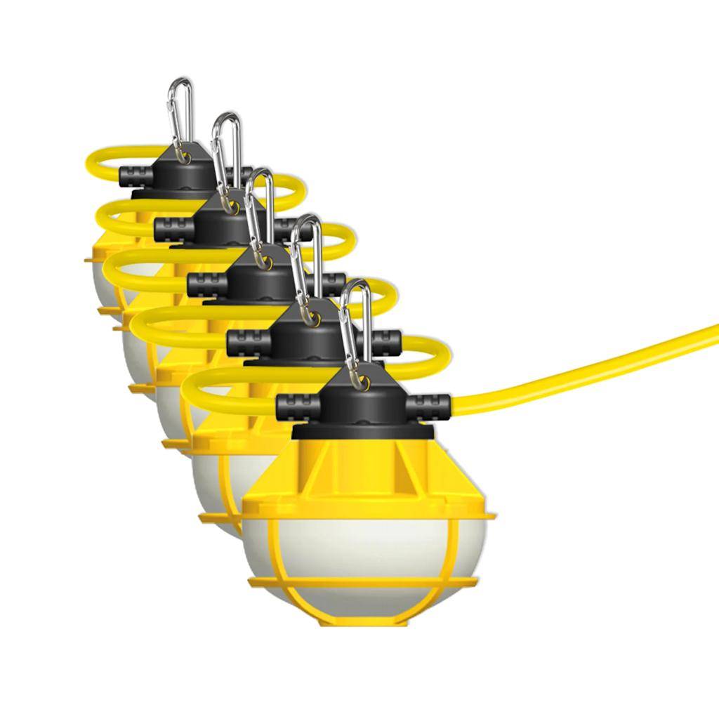5-Lamp 65 watt 120 volt G8 Bi-Pin Base 5000K Daylight Clear Dimmable LED 1