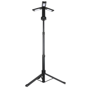26" 100/240 volt CCT Selectable Battery Operated LED Work Light with Tripod 1