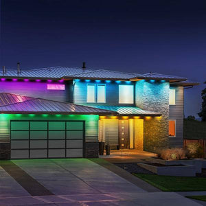 50' Screw Base RGBW Smart/Wi-Fi LED Smart Chasing Outdoor Permanent Lights 3