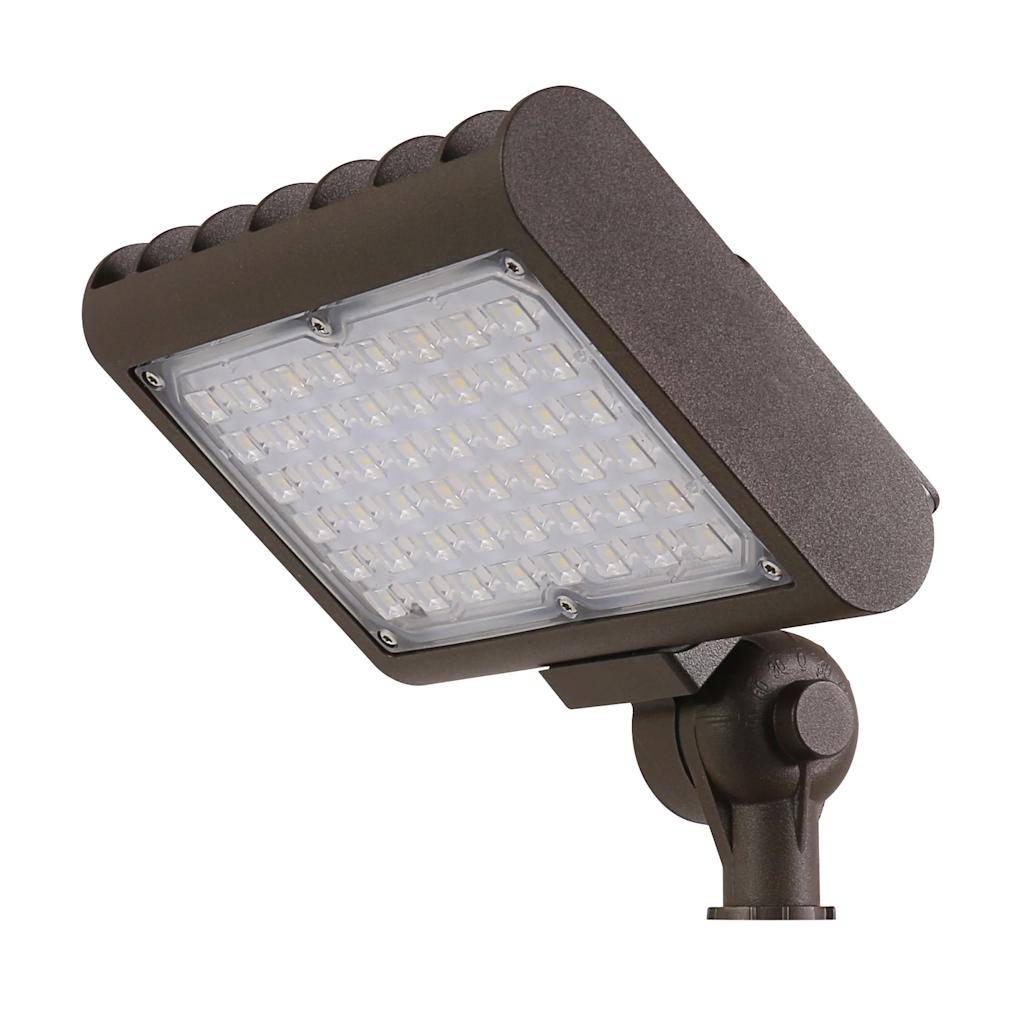 30 watt 120/277 volt 5000K Daylight Outdoor Bronze LED Flood Light 1