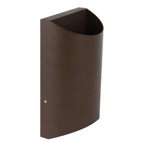 19 watt 120 volt 5000K Daylight Bronze LED Security Wall Pack 1