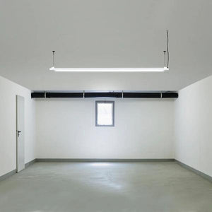 4' 18 watt 120 volt 4000K Cool White Aluminum Non-Dimmable LED Utility Light 3