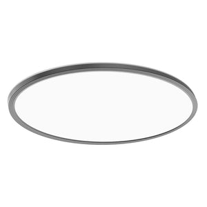 32" 50 watt 120 volt CCT Selectable - Black/Brushed Nickel Oval LED Plat Panel (2 Pack) 1