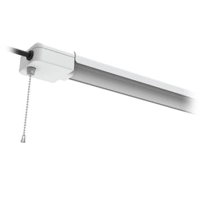 4' 30 watt 120 volt 4000K Cool White LED Shop Light 1