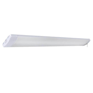 2 Lamp 4' 52 watt 4000K Cool White Aluminum Acrylic Non-Dimmable LED 1
