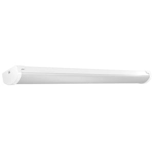 4' 55 watt 120 volt 4000K Cool White Motion Sensor Remote Non-Dimmable LED Shop Light 1