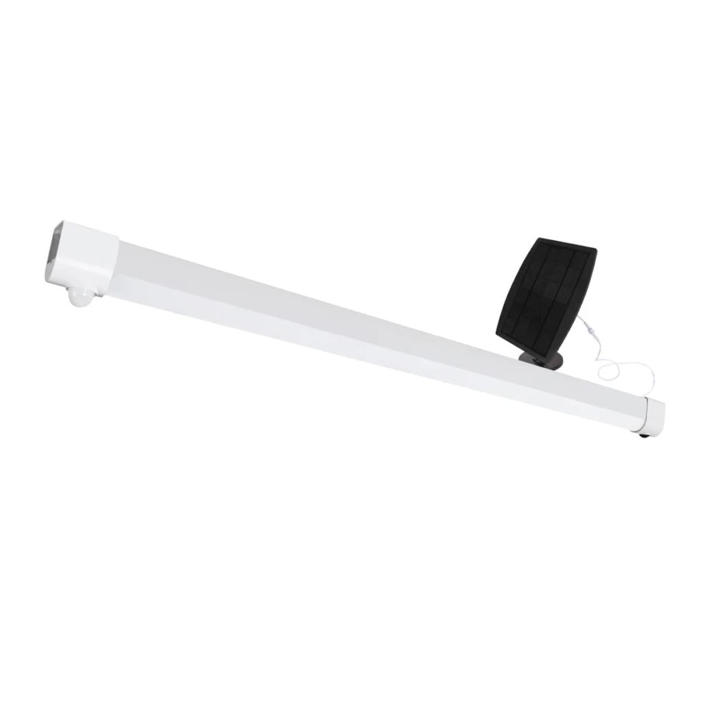 3' 15 watt 4000K Cool White Solar LED Shop Light with Motion Sensor 1