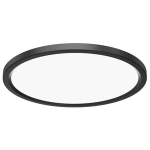 11" 13.7 watt 120 volt CCT Selectable Matte Black LED Ceiling Fixture (2 Pack) 1