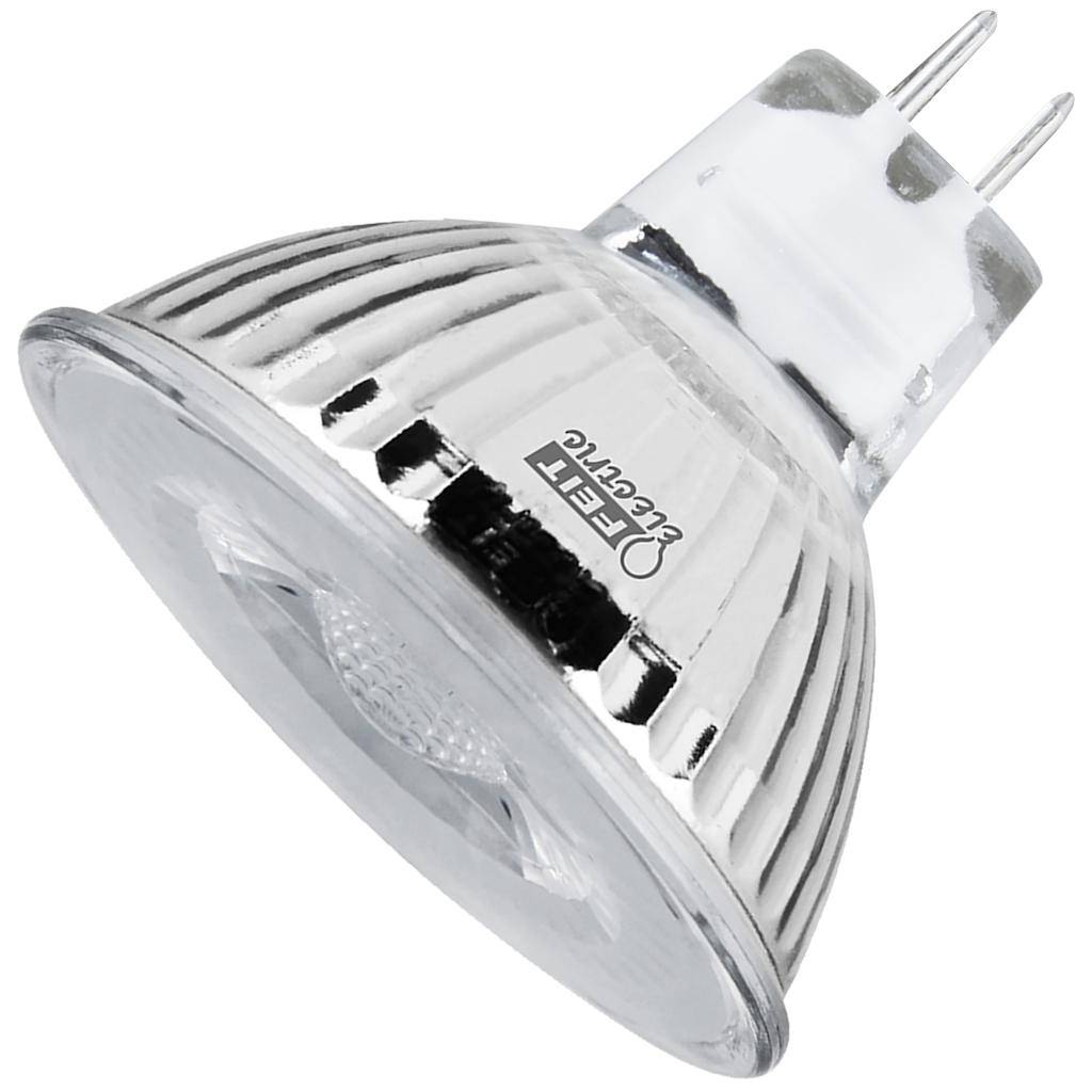 2.6 watt 12 volt MR16 Bi-Pin Base 5000K Daylight Dimmable Flood LED 1
