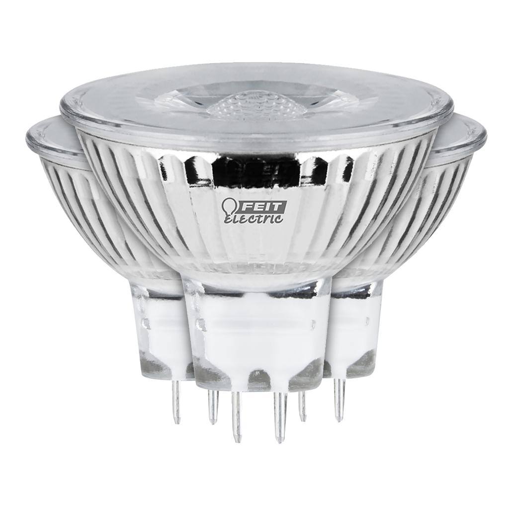 4 watt 12 volt MR16 Bi-Pin Base 3000K Natural White Dimmable LED (3 Pack) 1