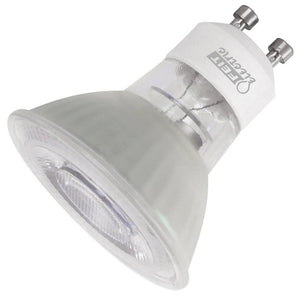 6 watt 120 volt MR16 Twist and Lock Base 3000K Natural White Aluminized Dimmable LED 1