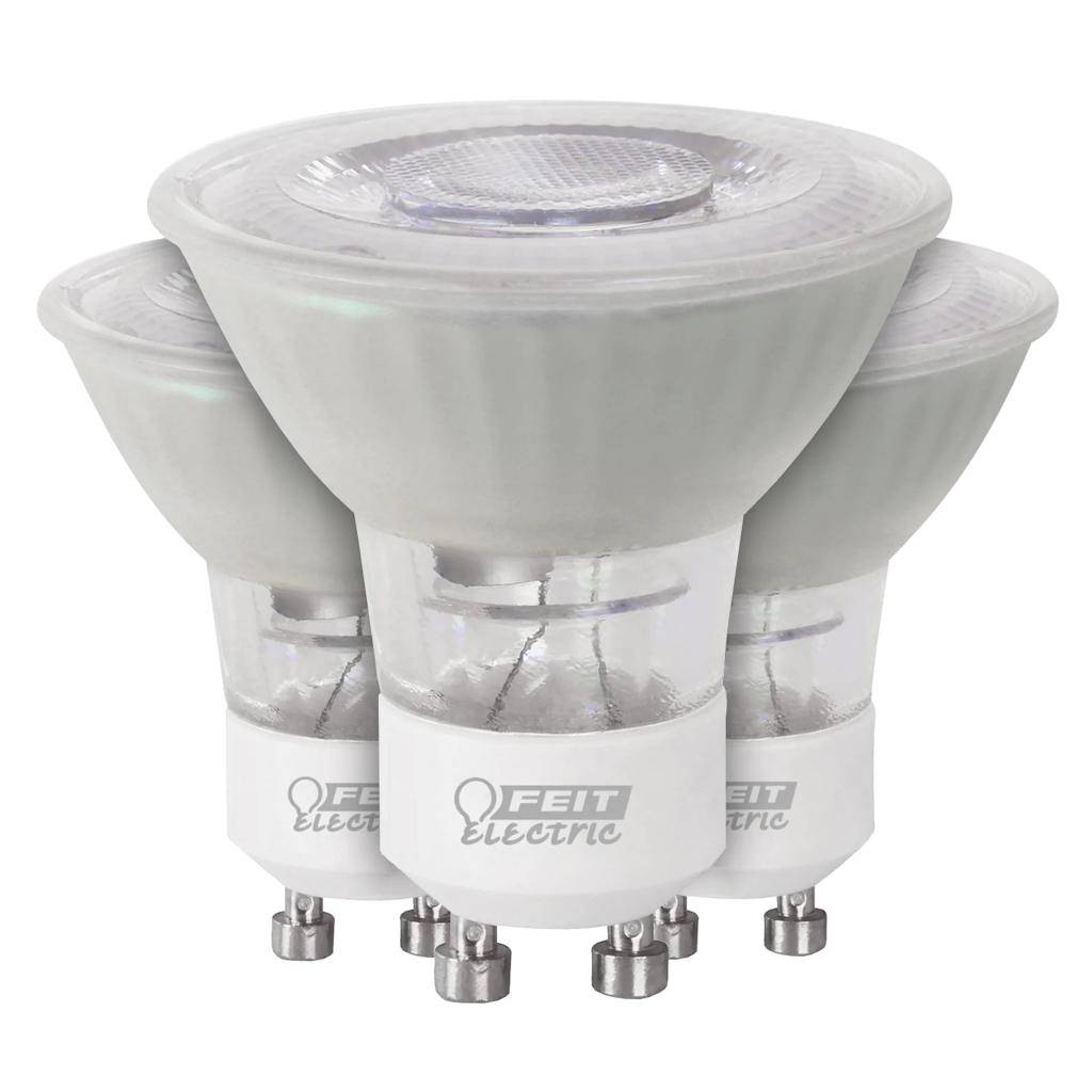 6 watt 120 volt PAR16 Twist and Lock Base 3000K Natural White Dimmable LED (3-Pack) 1