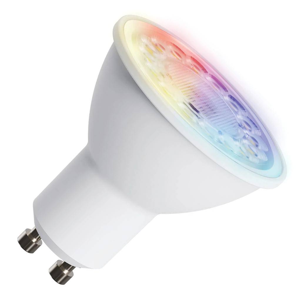 5 watt 120 volt MR16 Twist and Lock Base RGBW Alexa/Google/Siri Smart Non-Dimmable LED 1