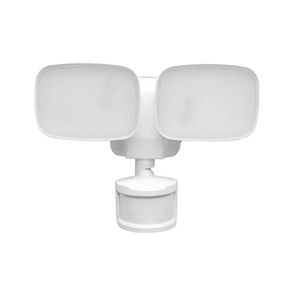 9.7" 120 volt White Solar LED Security Light with Sensor 1