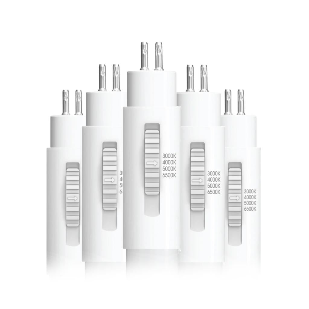 48" 18 watt T8 Medium Bi-Pin Base CCT Selectable LED Light Bulb (10 Pack) 1
