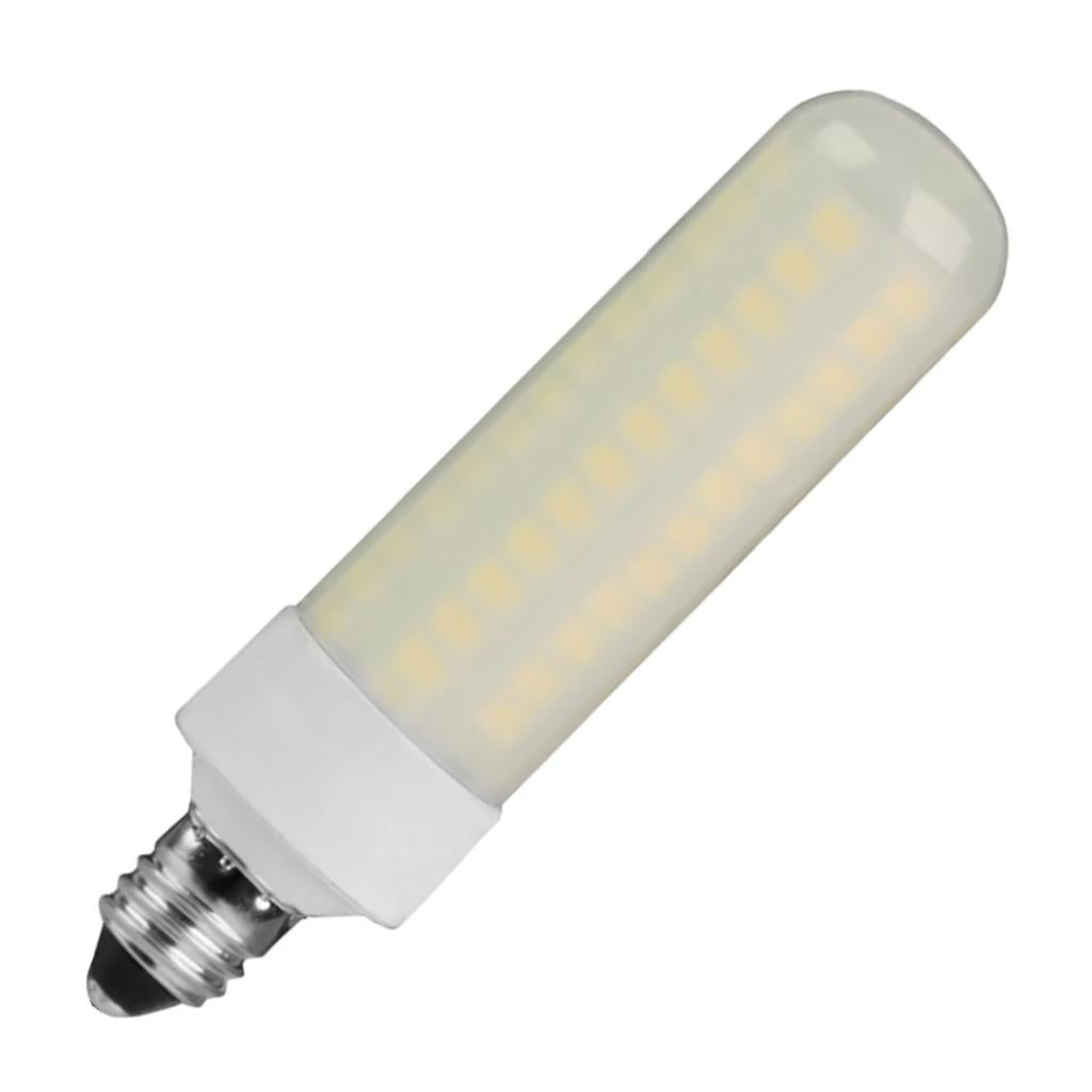 6.5 watt 120 volt T4 Mini Candelabra Screw Base 3000K Natural White LED Light Bulb 1
