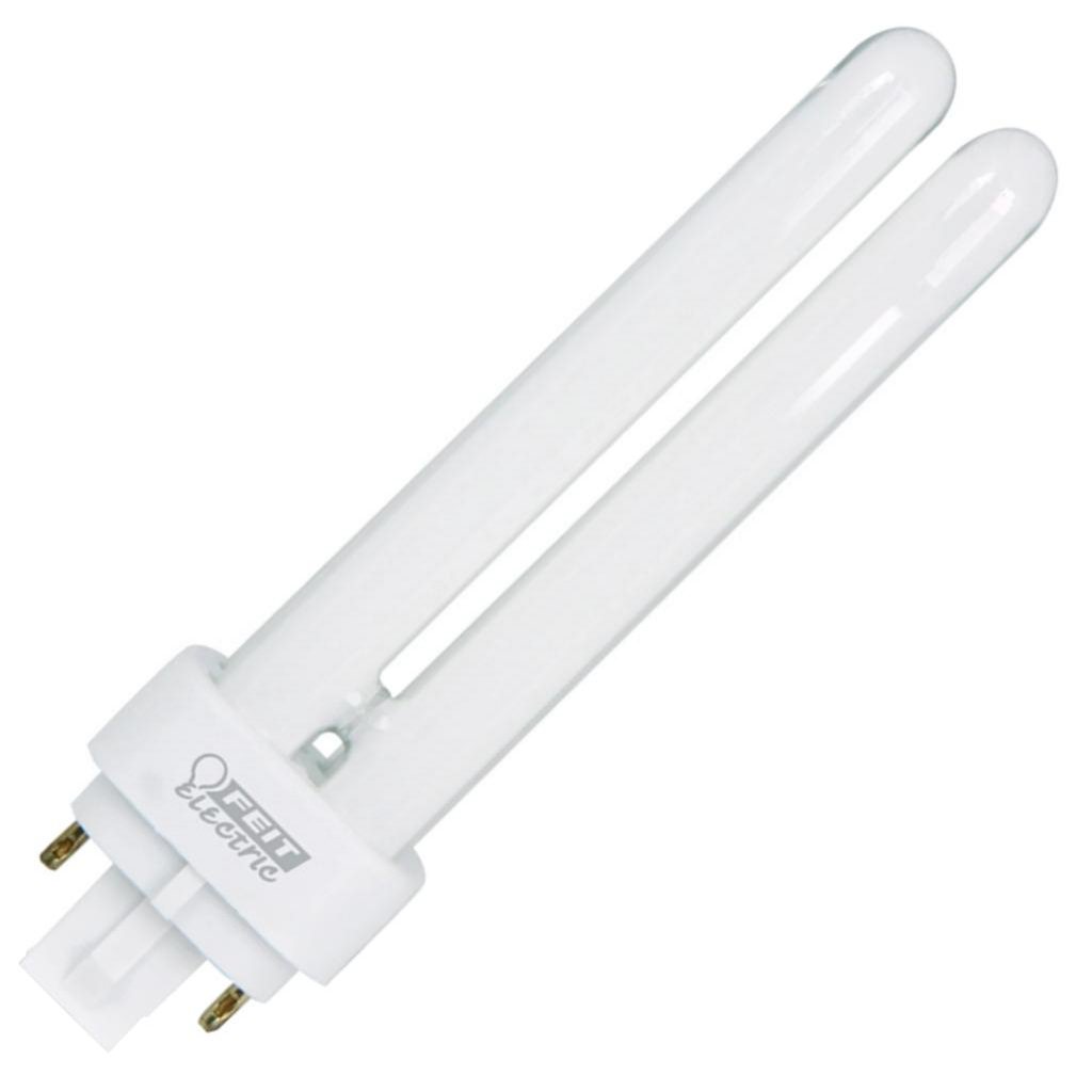 13 watt 4-Pin Base 4100K Cool White Non-Dimmable CFL Light Bulb 1