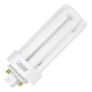 13 watt 4-Pin Base 4100K Cool White Non-Dimmable Triple Tube CFL Light Bulb 1