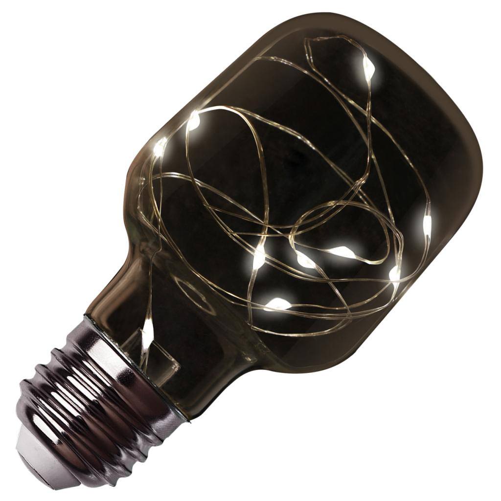 1 watt 120 volt Medium Screw Base 2700K Warm White Non-Dimmable LED 1