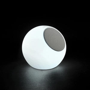 8" 4 Hour Battery Life Rechargeable Bluetooth Speaker Color Changing LED 3