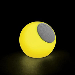 8" 4 Hour Battery Life Rechargeable Bluetooth Speaker Color Changing LED 5